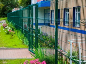 3D заборы для детского сада 80 метров фото в Селятино