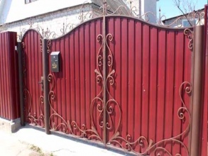 Калитка - пример 1 фото в Селятино