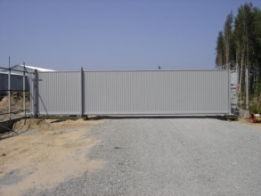 Ручное управление воротами откатными - пример 15 фото под ключ