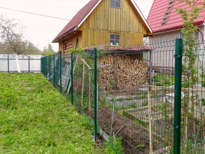 3D заборы 15 метров фото в Селятино